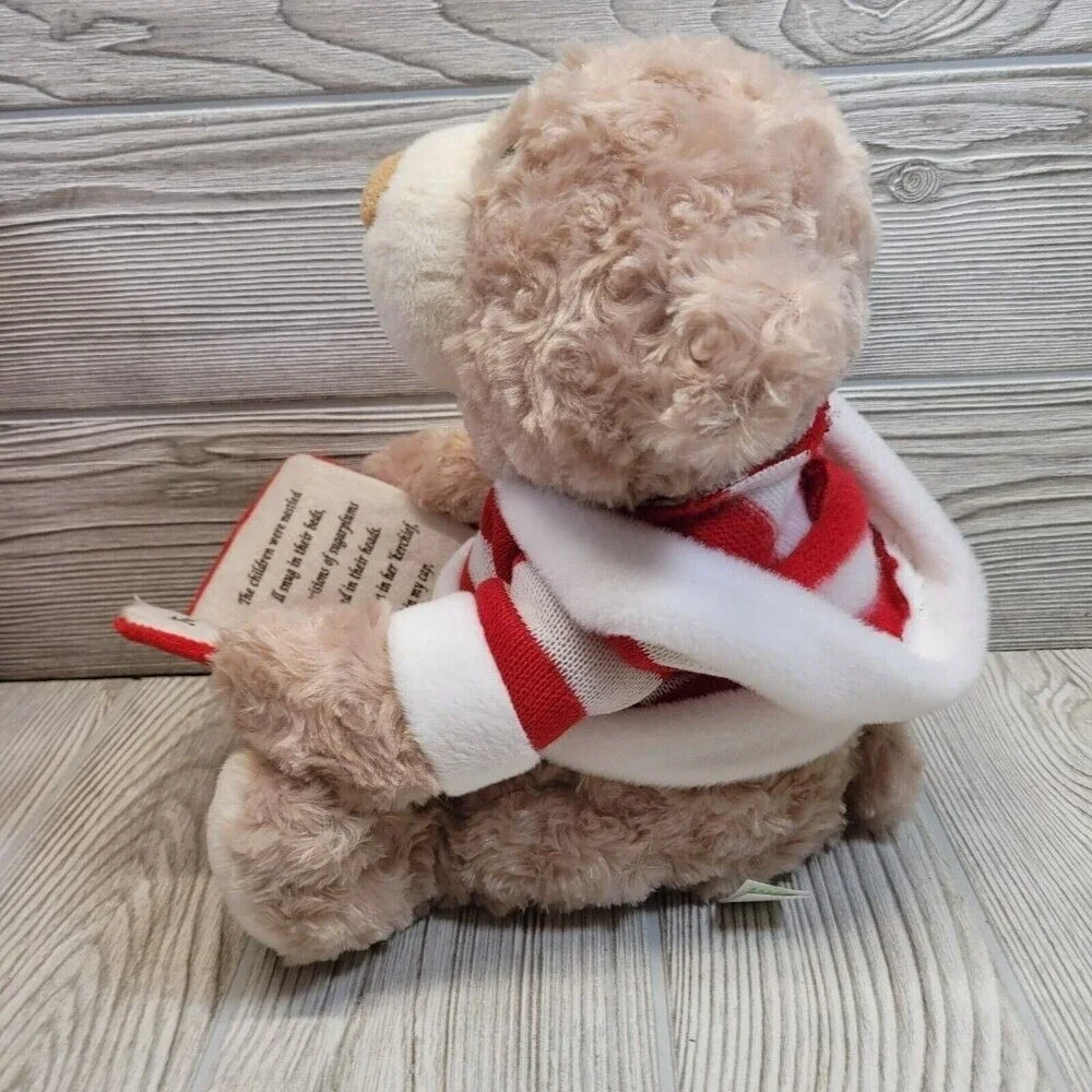 Cracker Barrel Story Time Teddy Bear Animated Twas The Night Before Christmas‎